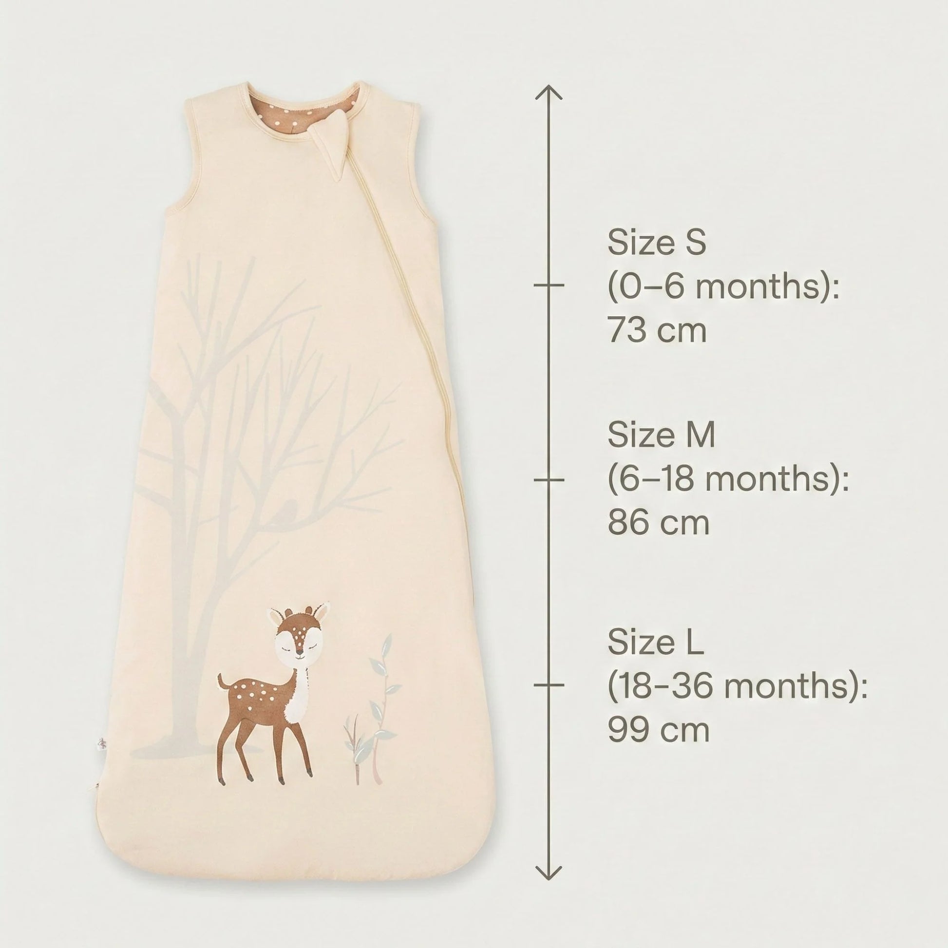Bamboo Sleep Sacks - Fawn