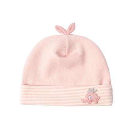 0-3 Months Baby Hats Newborn Beanie Winter Warm Thicker Cotton Soft Elastic Baby Cap for Girls Boys Infant Bonnet Accessories