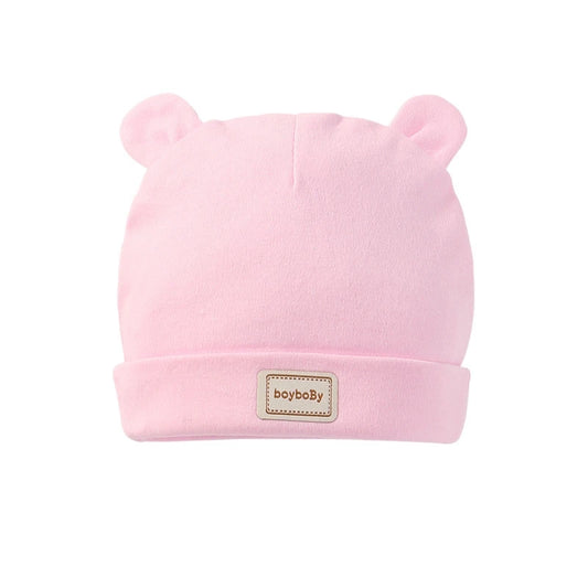 0-3 Months Baby Hats Newborn Beanie Winter Warm Thicker Cotton Soft Elastic Baby Cap for Girls Boys Infant Bonnet Accessories