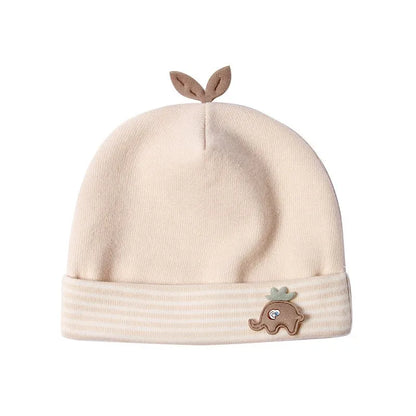 0-3 Months Baby Hats Newborn Beanie Winter Warm Thicker Cotton Soft Elastic Baby Cap for Girls Boys Infant Bonnet Accessories