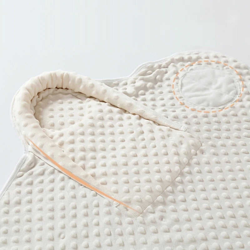 Snuggle Your Little One in Ultimate Comfort with Our Cozy Adjustable Baby Sleeping Bag - Perfect for Winter
