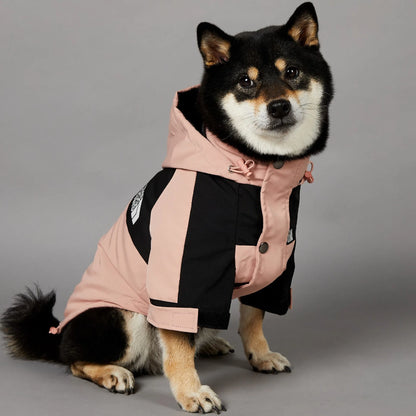 Stylish and Functional Dog Raincoat - Perfect Windbreaker for Small to Large Dogs, Ideal for All Seasons!