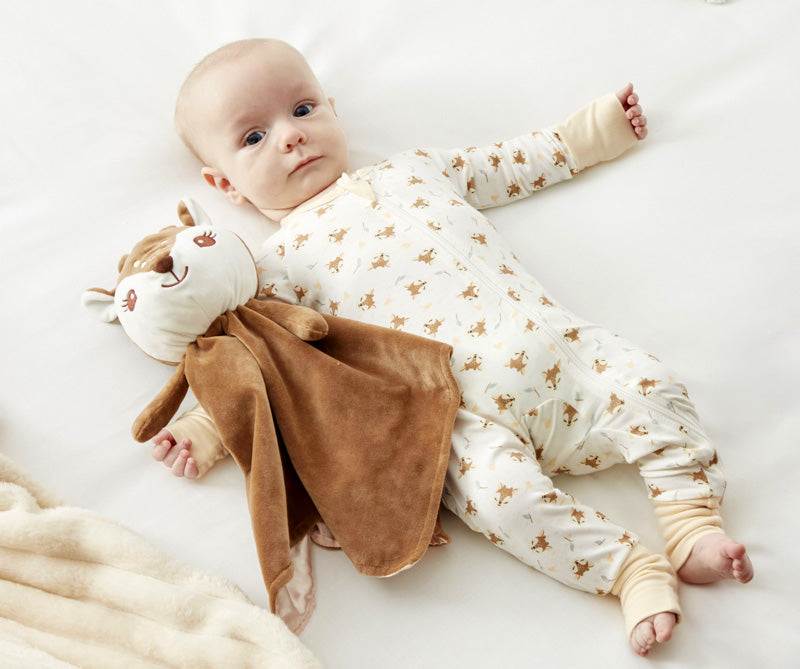 Luxuriously Soft Bamboo Pyjamas for Your Little One - Fawn