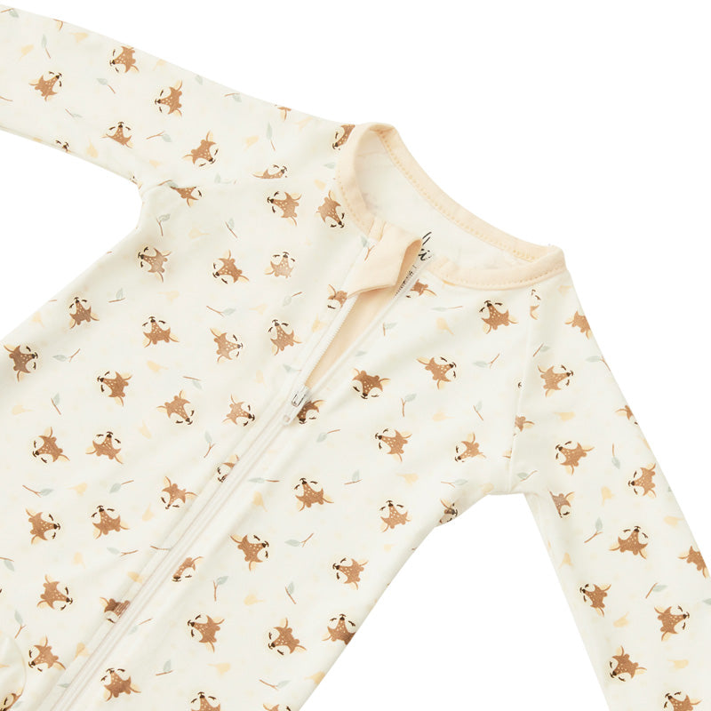 Luxuriously Soft Bamboo Pyjamas for Your Little One - Fawn