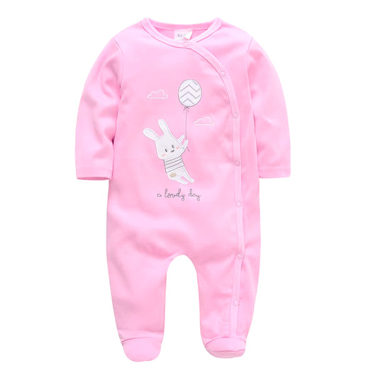 Cozy and Cute 5-Piece Baby Pyjamas Set for Boys and Girls - Soft Cotton Sleepers for Newborns