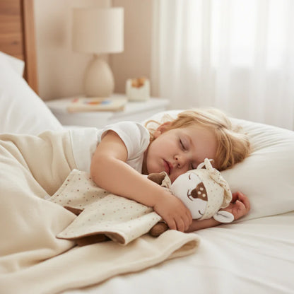 Fawn Luviduvi® Reversible Lovey: The Ultimate Comfort and Discovery Toy for Your Little One