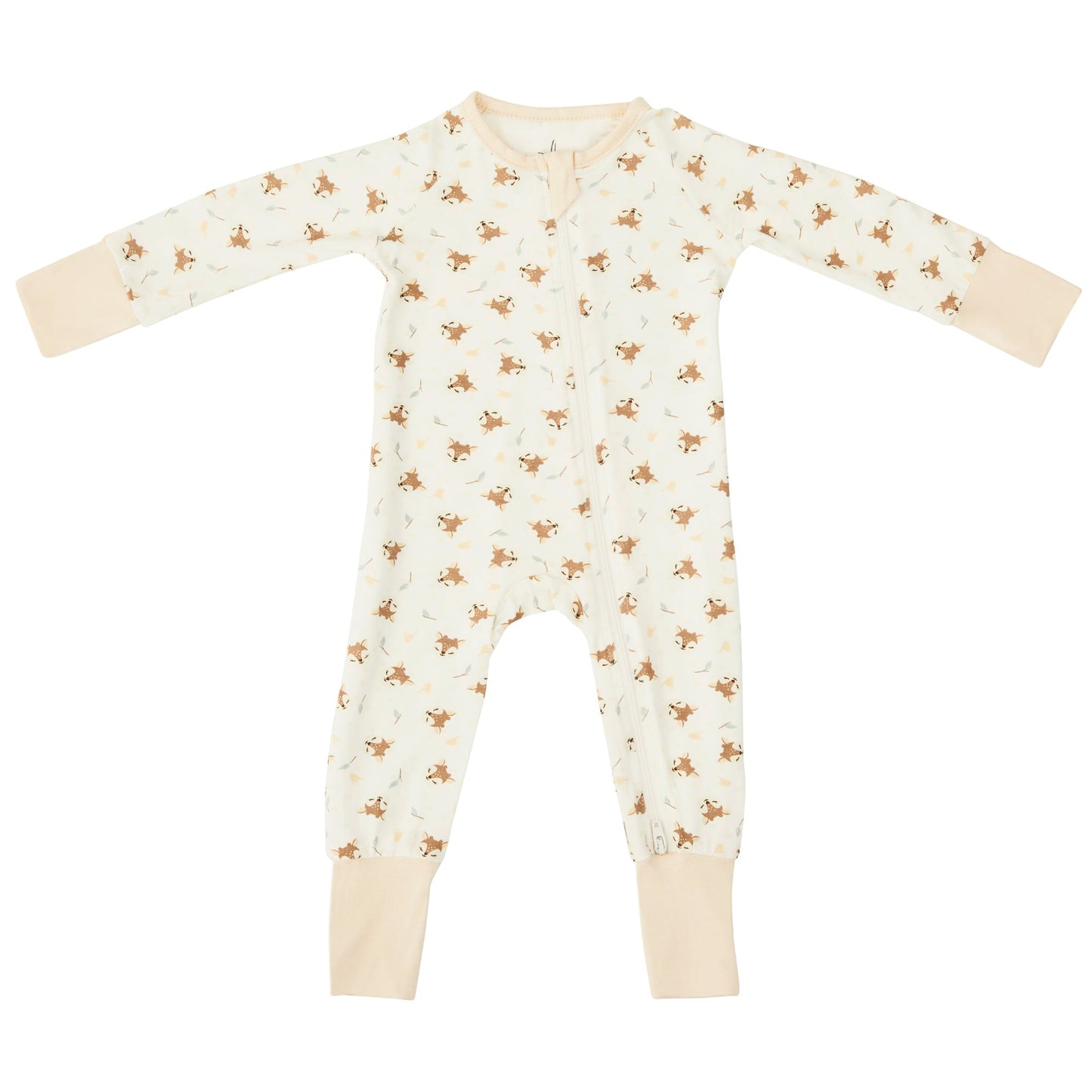 Luxuriously Soft Bamboo Pyjamas for Your Little One - Fawn