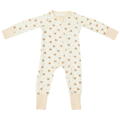 Luxuriously Soft Bamboo Pyjamas for Your Little One - Fawn