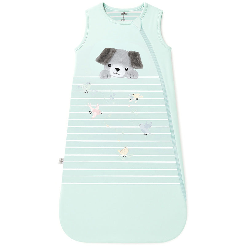 Cozy and Safe Bamboo Sleep Sack for Your Little Puppy