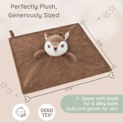Fawn Luviduvi® Reversible Lovey: The Ultimate Comfort and Discovery Toy for Your Little One