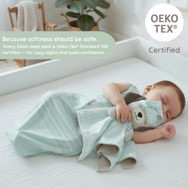 Cozy and Safe Bamboo Sleep Sack for Your Little Puppy